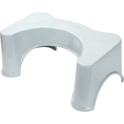 For Toilet Foot Seat Relieves Squatty Step Stool Bathroom Potty Squat Aid Helper U-Shaped Squatting Toilet Stool Anti-slip