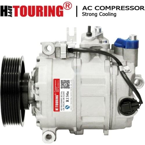 Auto ac compressor for Audi Q7 Volkswagen 7L6820803F 7L6820803J 7L6820803K 7L6820803M 7L6820803Q 7L6820803T 7P0820803D 7SEU17C