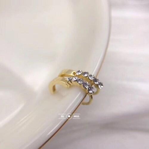 Free Shipping New Korean Version Of The Cold Wind Fairy Temperament Personality Small Circle Earrings for Girls Ladies Women