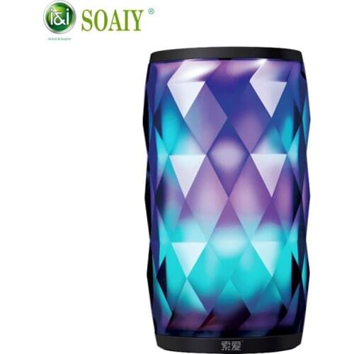 100% Original SOAIY S70 S75 Wireless Bluetooth Speaker real long play time 10 hour 19W High Quality outdoor Speaker