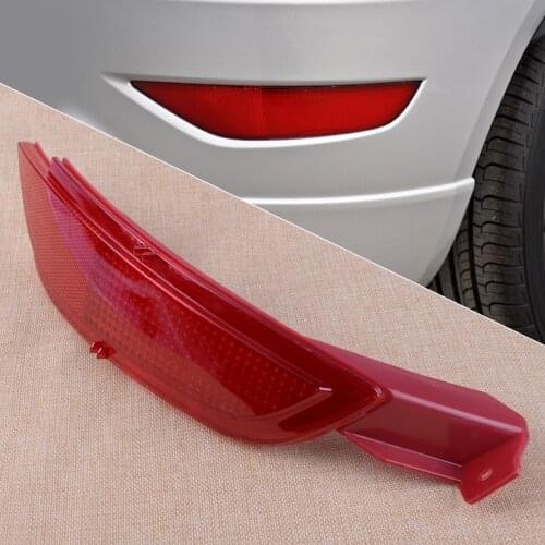 CITALL Rear Right Car Bumper Reflector Strips Fog Tail Brake Light Lamp Lens Shell 1552730 for Ford Fiesta Mk7 2008-2012