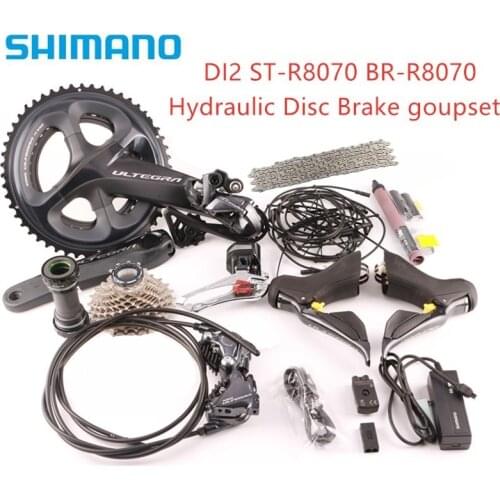 SHIMANO ULTEGRA R8070 Di2 Hydraulic disc brake Groupset ROAD Bicycle ST+FD+RD R8050