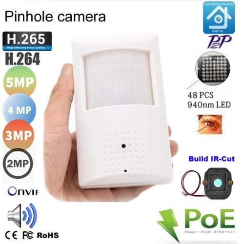 1.3MP 2MP 3MP 4MP 5MP Audio POE Night Vision Mini ip camera 940nm infrared IR led PIR Style H264 H265 P2P ONVIF Xmeye