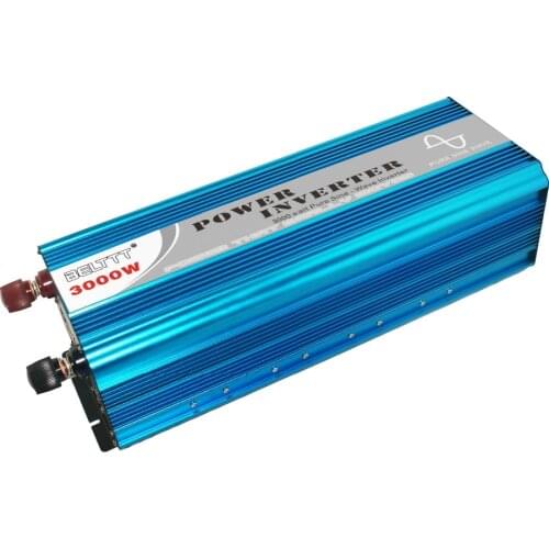 Free shipping 12 volt 220 volt inverters pure sine wave 3kva inverter wholesale with good price