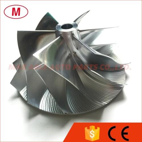 K04 High Preformance 48.00/60.00mm 6+6 blades Turbo Billet Compressor wheel/Aluminum2618/Milling comprssor wheel for Turbo CHRA