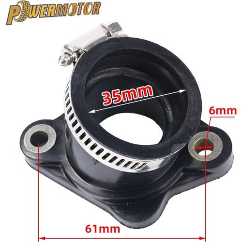 Carburetor Rubber Adapter Inlet Intake Pipe For MIKUNI OKO KOSO PE PWK Dirt Bike Motocross Modified BSE MOJO 250cc CB250