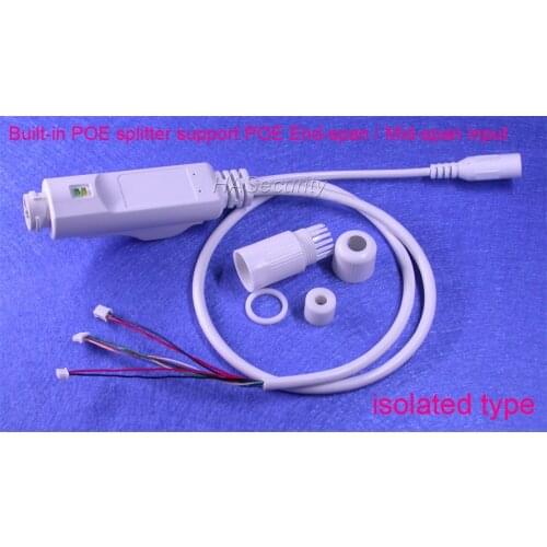 LAN cable Built-in POE splitter / regulator IEEE802.3af standard DC12V 500mA output for CCTV IP camera board module (Isolated)