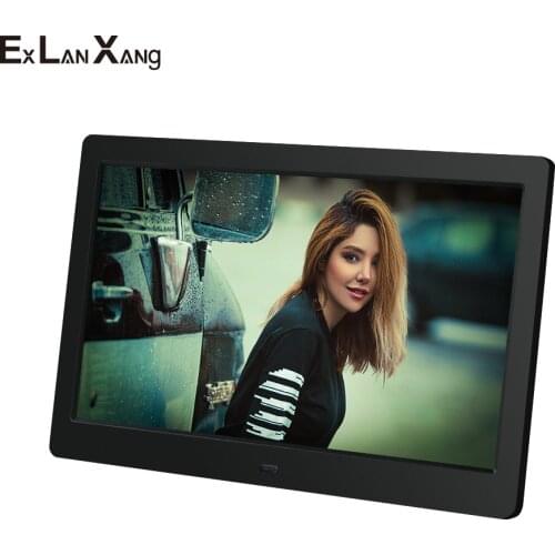 10 Inch High Definition Picture Multimedia Player MP3 MP4 Alarm Clock Digital Photo Frame Christmas Gift 2.4G Remote Control