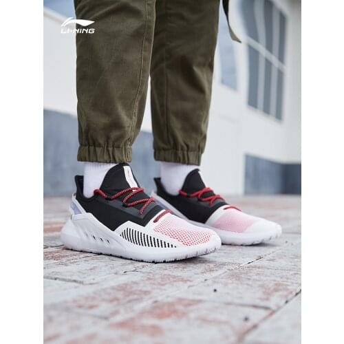 Li-Ning New 2020 Men Summer Mesh Breathable SHOES Running Shoes Light Weight LiNing li ning Sport Shoes Sneakers AGLP057