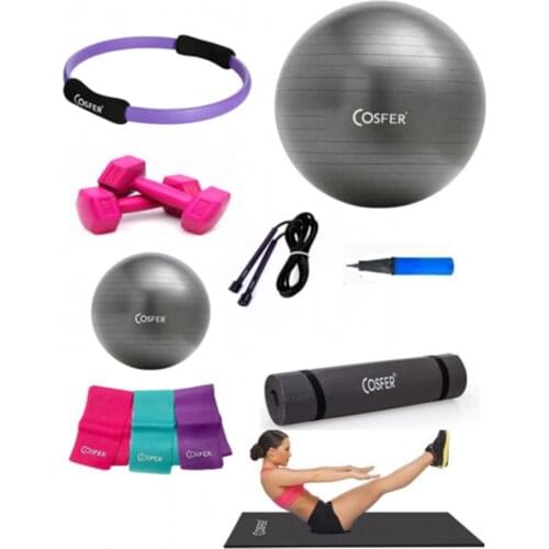 8 li Pilates Set Pilates Mat