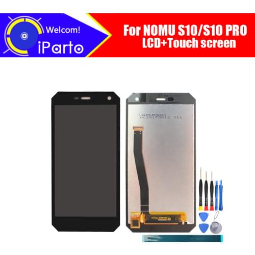 NOMU S10 LCD Display+Touch Screen Assembly 100% Original New Tested Digitizer Glass Panel Replacement For NOMU S10 PRO Universal