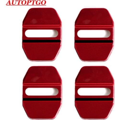 Fit Most of Mercedes-Benz Door Lock Cover DoorLock Protective Covers Cap Four Car Doors For Benz AMG A B C E S G M GLA GLK