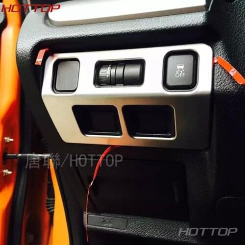 FIT FOR SUBARU XV HEAD FOG LIGHT LAMP ADJUST BUTTON SWITCH CONTROL COVER TRIM GARNISH MOLDING 2011 2012 2013 2014 2015 2016