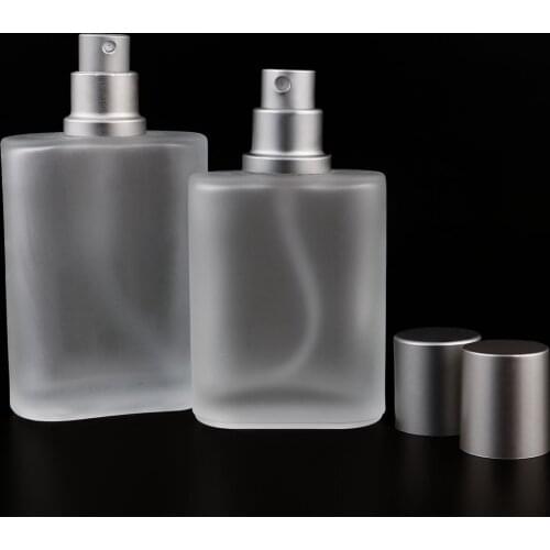 5/15pcs 30/50ml Empty Frosted Glass Spray Bottle, Perfume Atomizer, Fine Mist Spray