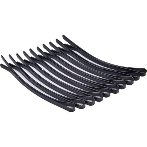 Beauty Hair Pins 10pcs/Bag Thin U Shape Hair Bobby Pin Black Metal Clips Health Hair Care Styling Tools