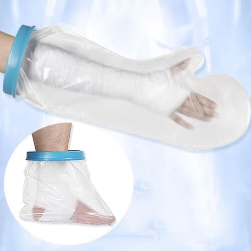 Waterproof Seal Cast Bandage Protector Cover Plastic Dry Bag Water Tight Seal Bandage Protector