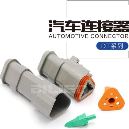 3- way dt04-3p-e008 automobile connector waterproof connector harness plug dt06-3s-e008