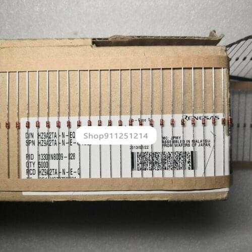 50 Pieces Zener Diode DO-35 7.9V-8.3V 0.5W HZ9-A2 HZ9A2TA-N-E Audio Transistor