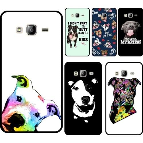Pit Bull Lovely Pet Dog Pitbull For Samsung Galaxy J7 J1 J3 J5 2016 A3 A5 2017 A6 A8 J4 J6 Plus J8 A7 A9 2018 Case Cover