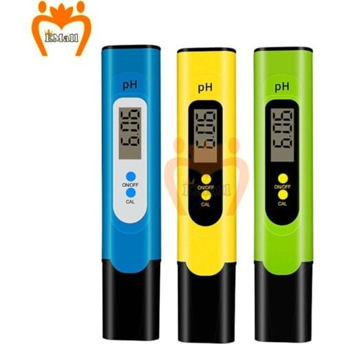 Digital Water Quality Tester + Battery TDS EC 0.0-14.0 PH Meter Temperature Tester 0-9990 Water Purity Monitor TEMP PPM Test