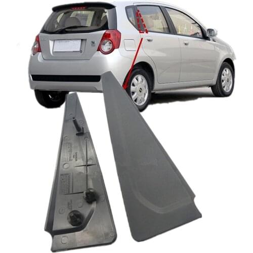 For Chevrolet Kalos /Aveo Hatchback Rear Window Triangle Panel Door Outer Pillar Garnish Trim Panel