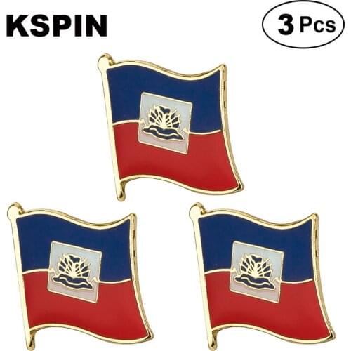 Haiti Lapel Pin Brooches Pins Flag badge Brooch Badges
