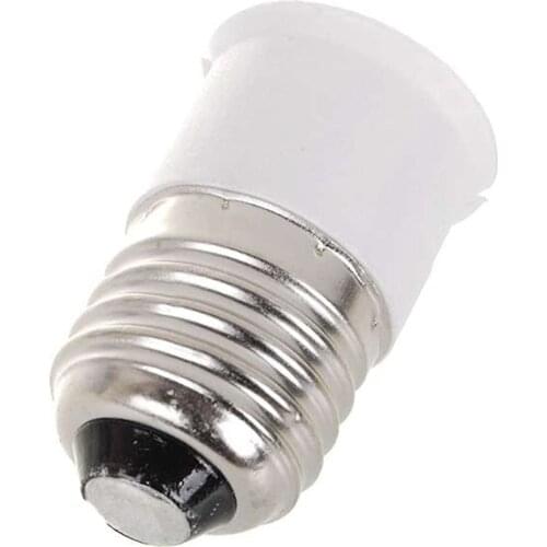 Jiguoor E27 To B22 Lamp Holder Converters Fitting Light Lamp Bulb Adapter Converter