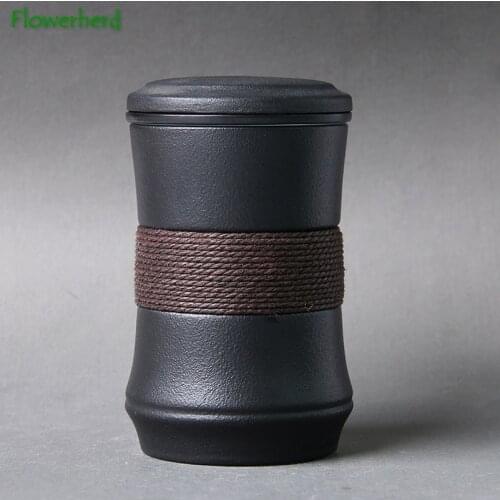 Ceramic Porcelain Filter Tea Cup Teaware for Personal Tea Separation, Office Cup, Household Mug, Drinking Cup, Pottery Cup