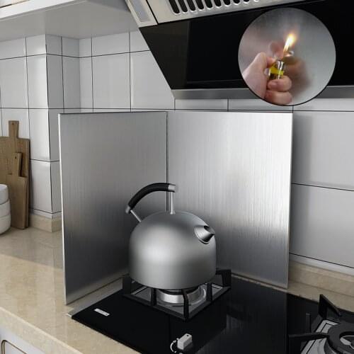 Kitchen Utensils Oil Splash Tools Stove Baffle Stainless Steel Heat Resistance Oil Splatter Prevent Proof Kitchen Guard Tools
