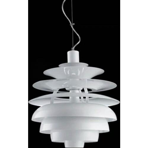 E27 220V Nordic dining room chandelier creative personality simple living room bedroom PH soft lighting