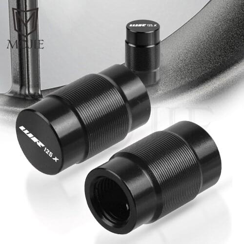 Motorcycle CNC Vehicle Wheel Tire Valve Air Port Stem Caps Covers Plug For Yamaha WR125X WR 125 X WR 125X 2009-2015 2014 2013