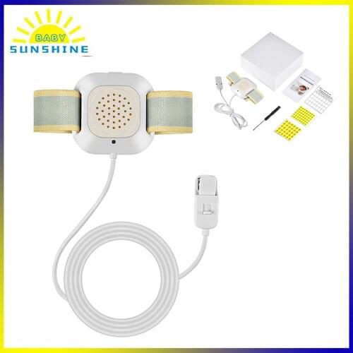 NEW Bedwetting Alarm Enuresis Alarm with Loud Sound Bright Lights +Strong Vibration Child Potty Training for baby, Kids, elders