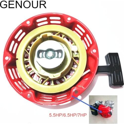 168F RECOIL STARTER FOR 2kw 3kw generator spare parts,170F WATER PUMP Engine pull recoil starter GX160 GX200 assembly METAL CORE