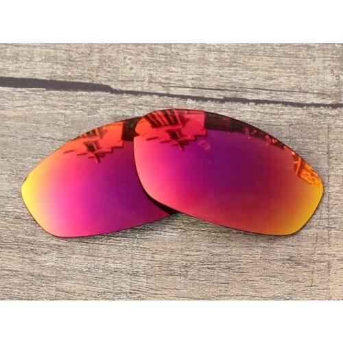 Vonxyz Ruby Mirror Polycarbonate Replacement Lenses for-Oakley Whisker Frame