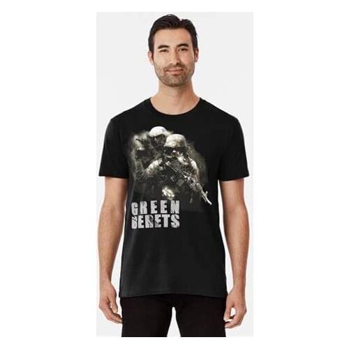 Green Berets Special Forces In Action T-Shirt. Summer Cotton Short Sleeve O-Neck Mens T Shirt New S-3XL