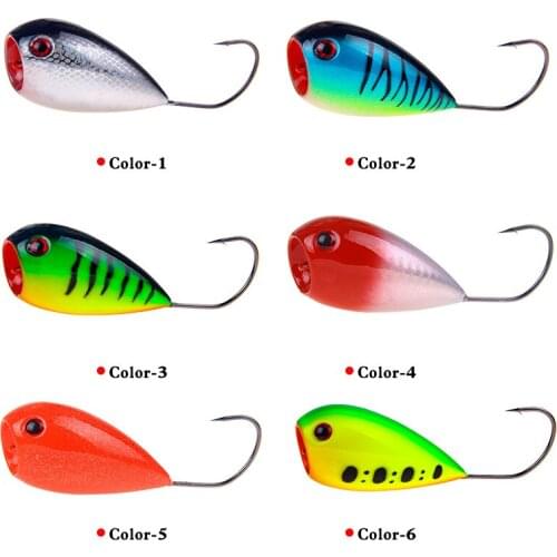 1PCS Fishing LURE 50mm 13g Floating Croatian Egg Bait Crank Bait Artificial Swim Bait Wobblers Fishing Popper Hard Bait