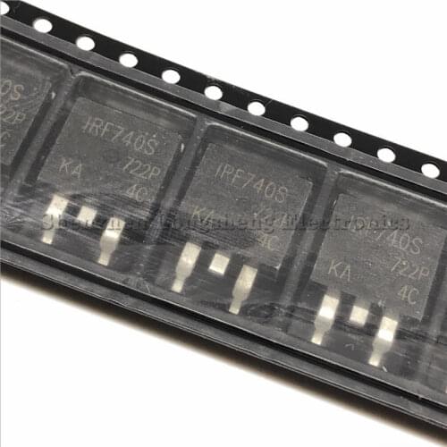 10PCS/LOT IRF740S F740S TO-263 Patch field effect