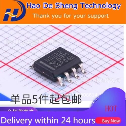 10PCS/LOT NE5532DR NE5532D NE5532 N5532 SOP-8 Operational Amplifier IC New Original In Stock