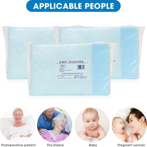 30Pcs 60x90cm Elderly Diapers Urine Mat Water Absorption Maternal Care Nursing Mat Waterproof Diaper Changing Mat Disposable