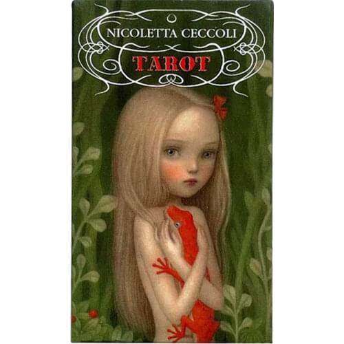 78PCS Tarot Nicoletta Ceccoli Tarot and Amenti Oracle Card Board Deck Entertainment Parties Board Game