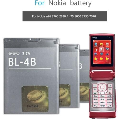 Battery BL-5C BL-4C BL-5J BL-5B BL-4UL BL-5CA BL-4CT BL-4D For NOKIA 1112 1200 1208 1202 1265 1325 1506 1508 5230 5232 3220 3230