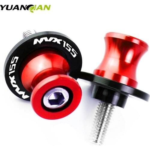 Motorcycle Accessories NVX155 CNC Aluminum Swingarm Spools Slider Stand Screws For YAMAHA AEROX NVX155 NVX 155 2017 2018