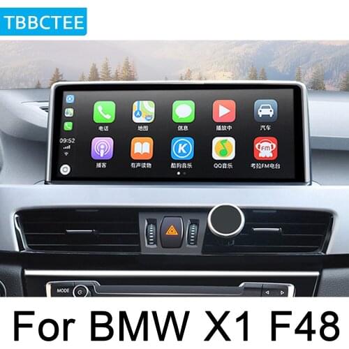 Car Android System HD 1080P IPS LCD For BMW X1 F48 2016 2017 NBT Screen Car Radio Player GPS Navigation BT WiFi AUX Map