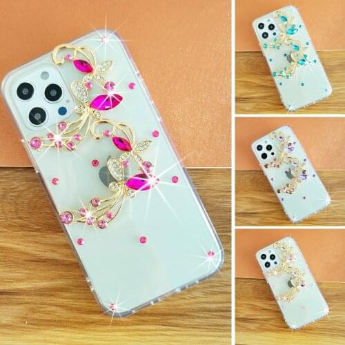 Sunjolly for Samsung Galaxy S20 Plus Case S7 S8 S9 S10 S20 S21 Plus Ultra S10E S105G S10 Lite Phone Case Diamond Cover coque