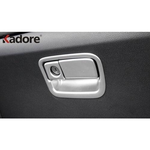 For Honda CRV CR-V 2017 2018 2019 Stainless Steel Car Driving Side Glove Storage Box Handle Cover Trim Interior Accessories