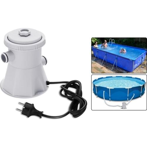 Swimming Pool Filter Pump Water Cleaner Reusable durable Circulating Filter 220V/300gal EUplug home swimming pool Filter Pump