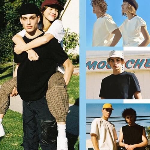 Harajuku Cotton Solid Color Basic T Shirt Women Casual O-neck Friends 2021 Summer Top Korean Hipster Streetwear White Tshirts