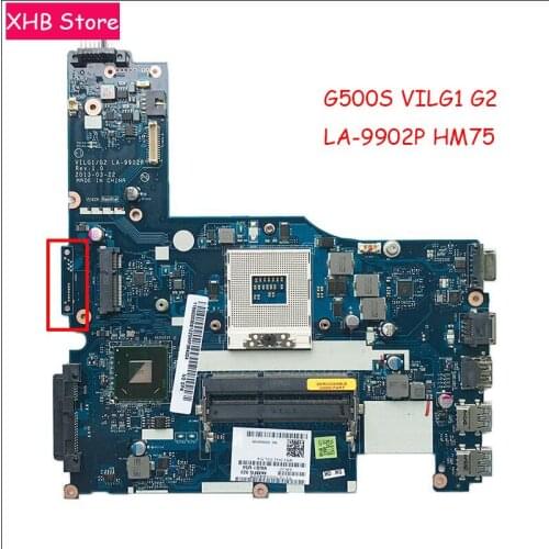VILG1/G2 LA-9902P G500s Motherboard For Lenovo G500s Mainboard ( HM76 Support For Pentium I3 I5 I7 ) 100% tested ok