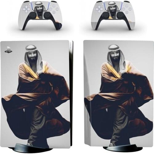Muhammad bin Salman bin Abdel Aziz Al Saud PS5 Disc Skin Sticker Decal for PlayStation 5 Console a&Controllers PS5 Skin Sticker