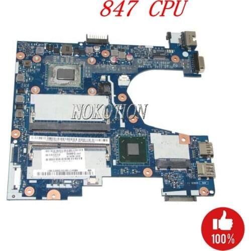 NOKOTION la-8943p NBSH711001 for acer c7 chromebook c710 laptop motherboard 847 CPU NM70 gma hd ddr3 Main board